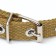 Two -layer tarpaulin collar, 52 x 2 cm, sand