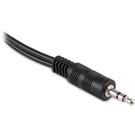 Adapter Audio BURO-BU-2XJACK-JACK 2XJACK 3.5 (F)/Jack 3.5 (M) 0.2m. black-5