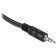Adapter Audio BURO-BU-2XJACK-JACK 2XJACK 3.5 (F)/Jack 3.5 (M) 0.2m. black
