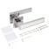Separate handle "Allur" Art "Lana" cp/w, color chrome