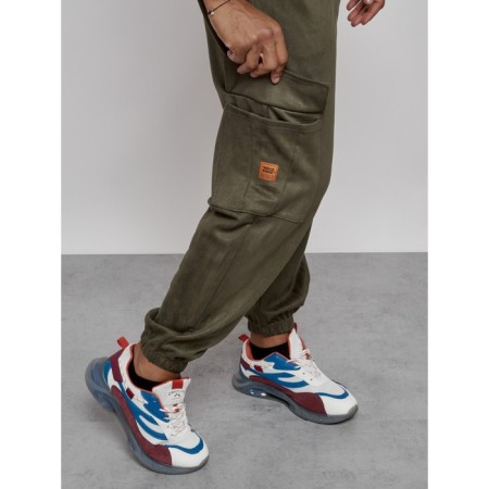 Joggers Sports Men, size 52, Khaki color-14