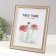 Photo frame plastic 20x25 cm "Dora" Mokko with gold 29.8x24.8x1.4 cm