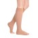 Golphs Compression ID-210 LUMMA IDEALISTA, size M (III), Grade 2, Long, Caramel color, open toe
