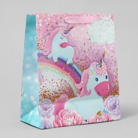 Gift laminated vertical, packaging, pink dreams, Ml 23 x 27 x 11.5 cm-4