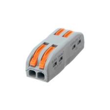 Construction and installation terminal passing, 32a, 0.08-4 mm2, phase-zero, set 10 pcs