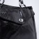 Bag Female Tout with zipper, black color