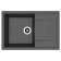 Dr.gans kitchen washing “Techno-860” 860x510 mm, h = 217 mm, black color