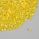 Beads for creativity Plastic "Rhombus Crystal Holography" Yellow "set 20 grams 0.4x0.4 cm