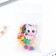Key keychain children's "cat", 3.5 x 10 cm
