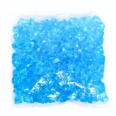 Artificial ice, 260 pcs, 25 x 18 mm, blue-3