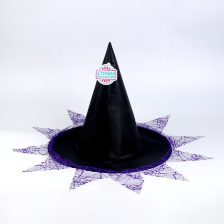Carnival hat "Tapers", rn. 56-58 cm, purple color-1