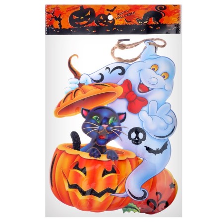Suspension "Ghost and pumpkin", 0.5x20x28 cm-4