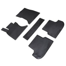 Rubber rugs ’grid’ for BMW 5 Ser F10 4WD, 2013-2017