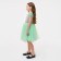 Dress children's elegant with sequins KAFTAN, p. 28 (86-92), green