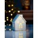 LED figure "House with windows" 8.1x5.7x10.1 cm, 1 LED, LR44X3 (in the set), T/white