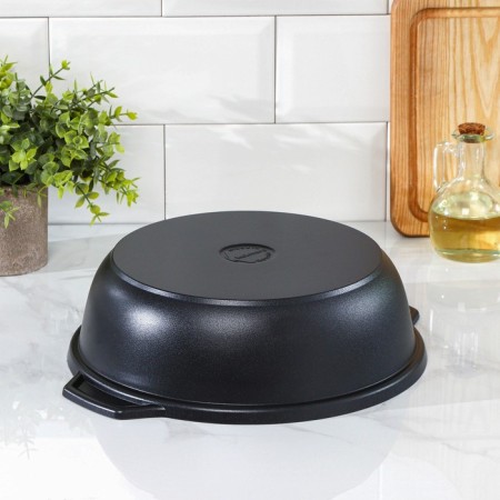 Frying "Tradition", 3 l, d = 29 cm, h = 8.5 cm, aluminum cover, anti -stick coating, black color-2