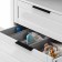 Handle Cappio RT001BL, l = 300 mm, m/o 256 mm, black color black