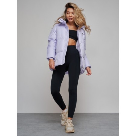 Winter jacket, size 44, purple color-15
