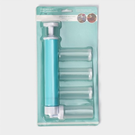 Mechanical airbrush, 25 × 12 × 3 cm, 4 containers in the kit, color mix-11