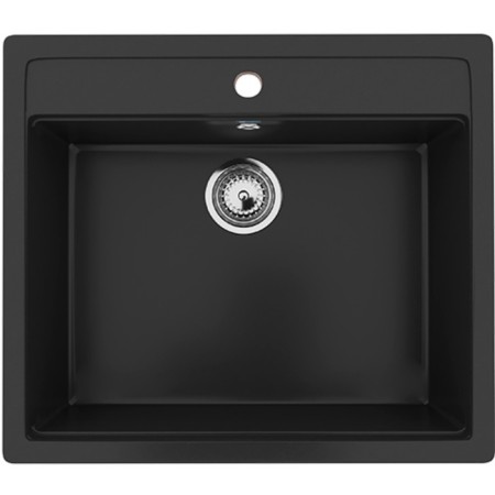 Kitchen Washing Ulgran U104-344, 560x495 mm, ultra-black color
