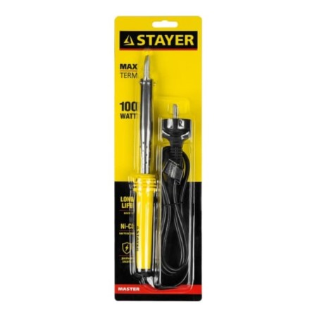 STAYER Master soldering iron, plastic handle, durable sting, 100 W, 220 B-2