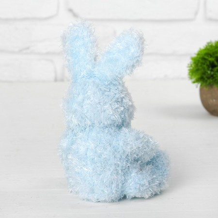 Soft toy "Bunny with a bow", color mix-1