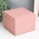 Casket to the leatherette for jewelry "Sugar cotton wool" 16x16x11.8 cm