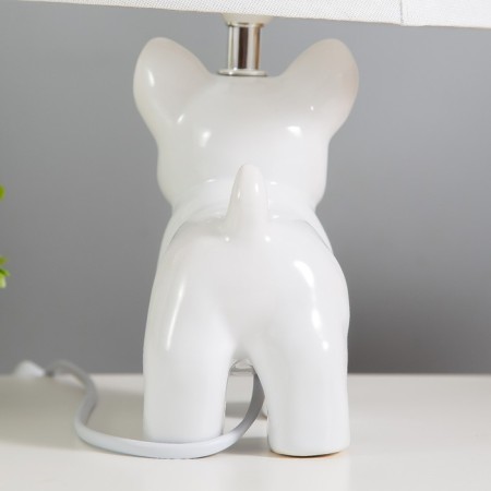 Bernard desktop 1x40W E14 wire-1,6m white 21x21x30cm-6