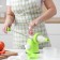 Mechanical fresh juicer, green color