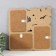 Photo frame LHDF "Mom" 33x33 in 3 photos 10x15 cm, col. Wenge-white (plastic screen)