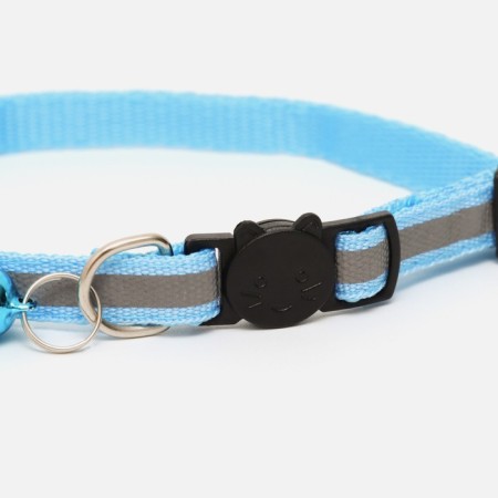 Cat Fleebing collar, 19-32 x 1 cm, blue-1