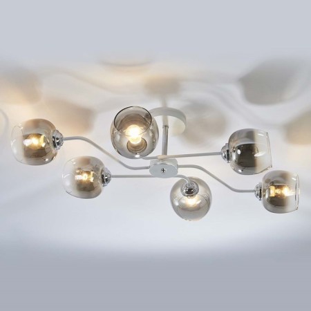 Ceiling lamp 6x40W E27, size 76x47x22 cm-2