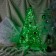 LED figure "Green Christmas tree", 33 × 60 × 20 cm, 15 W, 220 B