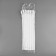 Lightning "Spiral", No. 3, non -proceeding, castle machine, 30 cm, white color, price per 1 piece
