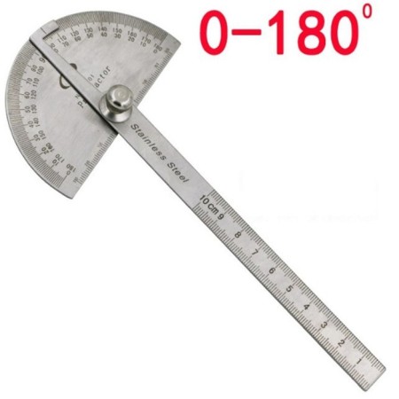 Ruler - transporter 10 cm, stainless steel-6