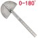 Ruler - transporter 10 cm, stainless steel