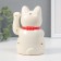 Plastic pendulum "Maneki-Neko White" from the battery 1AA 15.5x11x8 cm