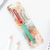Automatic plastic pen "Beloved teacher, with respect!", Blue pasta, 0.7 mm