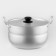 Aluminum pan, 4.5 l, metal cover