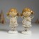 Polystone souvenir "Angel with tails, in a gray dress" Mix 6.5x4.5x12 cm
