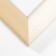 Photo frame wood 40x50 cm (2500) (plastic screen)