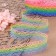 Capricon lace "Rainbow Bright", 28 mm × 10 ± 1 m, color multi -colored # 1