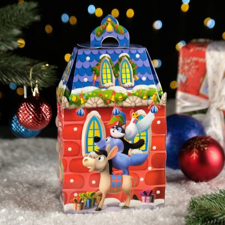Gift box "Bremen musicians", 12 x 7 x 23 cm-1