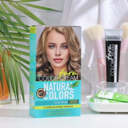 Hair dye Fara Natural Colors 350 wheat, 160 ml