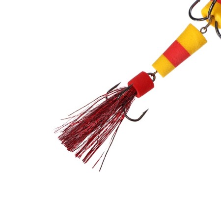 Bait jig Lj Pennon No. 11, 9 cm, yellow-red-yellow, in a blister-2