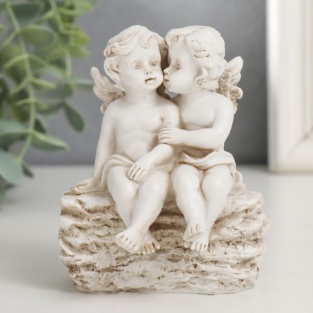 Polystone souvenir "Angels on a pebble" mix 10.5x7.5x8.5 cm-1