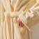 Terry robe with a hood Women's SL Home: Basic "Ivory", Rr. L, 100% HL, 420 g/m2