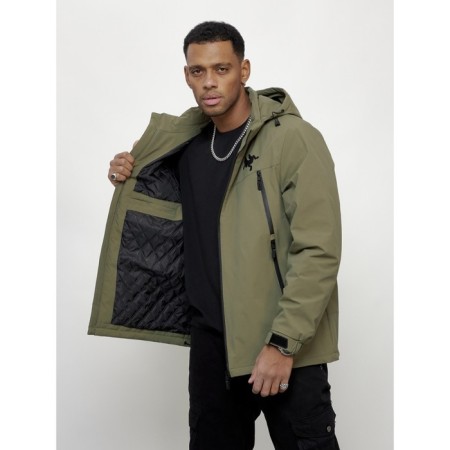 Male spring jacket, size 56, color light green-7