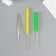 A set of quilling tools 3 items: cutting tool 0.7 cm, awl and tweezers 10 cm