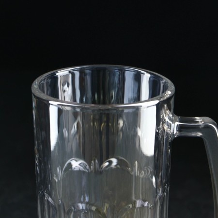 Glass glass for beer "Crystal", 500 ml, color mix-3